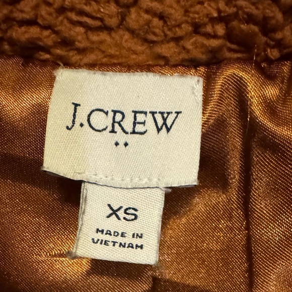JCREW FUNNEL NECK SHERPA JACKET - Picture 5 of 12